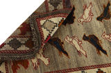 Gabbeh - Qashqai Persian Carpet 159x101 - Picture 5