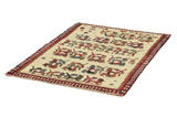 Gabbeh - Qashqai Persian Carpet 139x98 - Picture 2