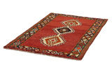 Yalameh - Qashqai Persian Carpet 154x102 - Picture 2