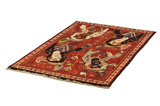 Gabbeh - Qashqai Persian Carpet 146x94 - Picture 2