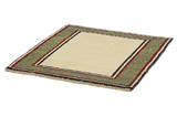 Gabbeh - Qashqai Persian Carpet 110x99 - Picture 2