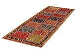 Gabbeh - Bakhtiari Persian Carpet 273x95 - Picture 2