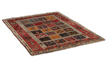 Gabbeh - Bakhtiari Persian Carpet 192x138 - Picture 1