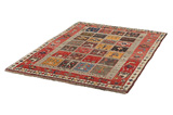 Gabbeh - Bakhtiari Persian Carpet 192x138 - Picture 2