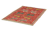 Gabbeh - Qashqai Persian Carpet 141x96 - Picture 2