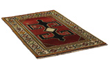 Gabbeh - Qashqai Persian Carpet 180x104 - Picture 1