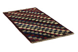 Gabbeh - Bakhtiari Persian Carpet 178x86 - Picture 1