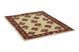 Gabbeh - Bakhtiari Persian Carpet 137x97 - Picture 1