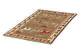 Gabbeh - Qashqai Persian Carpet 168x96 - Picture 2