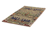 Gabbeh - Qashqai Persian Carpet 181x99 - Picture 2