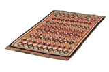 Gabbeh - Qashqai Persian Carpet 151x78 - Picture 2