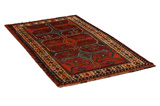 Gabbeh - Qashqai Persian Carpet 211x113 - Picture 1