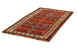 Gabbeh - Qashqai Persian Carpet 211x113 - Picture 2