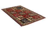 Gabbeh - Bakhtiari Persian Carpet 203x120 - Picture 1
