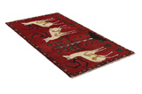 Gabbeh - Qashqai Persian Carpet 199x105 - Picture 1