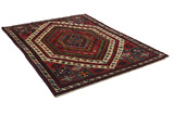 Gabbeh - Qashqai Persian Carpet 237x183 - Picture 1