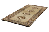 Gabbeh - Qashqai Persian Carpet 229x123 - Picture 2
