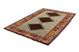 Gabbeh - Qashqai Persian Carpet 239x155 - Picture 2