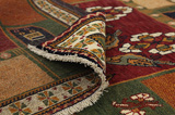 Gabbeh - Qashqai Persian Carpet 182x148 - Picture 5