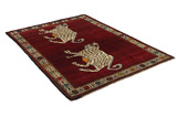Gabbeh - Qashqai Persian Carpet 204x157 - Picture 1