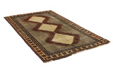 Gabbeh - Qashqai Persian Carpet 250x145 - Picture 1