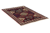 Gabbeh - Bakhtiari Persian Carpet 166x108 - Picture 1