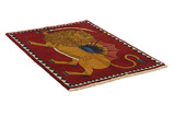 Kashkooli - Gabbeh Persian Carpet 147x103 - Picture 1