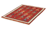 Gabbeh - Qashqai Persian Carpet 151x109 - Picture 2