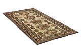 Gabbeh - Qashqai Persian Carpet 195x103 - Picture 1