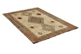 Gabbeh - Qashqai Persian Carpet 211x141 - Picture 1