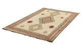 Gabbeh - Qashqai Persian Carpet 211x141 - Picture 2