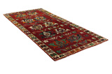Gabbeh - Qashqai Persian Carpet 301x139 - Picture 1