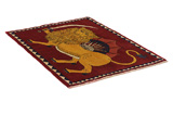 Kashkooli - Gabbeh Persian Carpet 135x102 - Picture 1