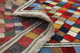 Gabbeh - Bakhtiari Persian Carpet 186x104 - Picture 5