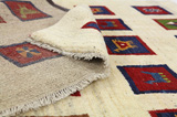 Gabbeh - Bakhtiari Persian Carpet 194x157 - Picture 5