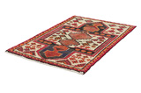 Gabbeh - Bakhtiari Persian Carpet 162x109 - Picture 2