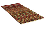 Gabbeh - Qashqai Persian Carpet 194x98 - Picture 1
