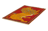 Kashkooli - Gabbeh Persian Carpet 125x83 - Picture 2