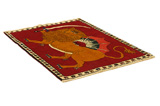 Kashkooli - Gabbeh Persian Carpet 137x104 - Picture 1