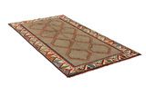 Gabbeh - Qashqai Persian Carpet 212x115 - Picture 1