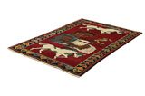 Gabbeh - Qashqai Persian Carpet 190x120 - Picture 2