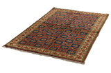 Gabbeh Persian Carpet 205x140 - Picture 2