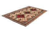 Gabbeh - Qashqai Persian Carpet 235x145 - Picture 2