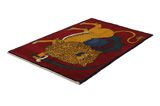 Gabbeh - Qashqai Persian Carpet 170x103 - Picture 2