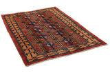 Gabbeh Persian Carpet 205x142 - Picture 1