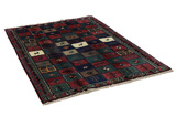 Gabbeh Persian Carpet 187x136 - Picture 1