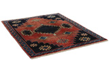 Gabbeh - Qashqai Persian Carpet 196x150 - Picture 1