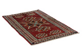 Gabbeh - Qashqai Persian Carpet 164x95 - Picture 1