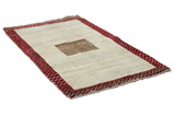 Gabbeh - Qashqai Persian Carpet 199x104 - Picture 1