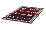Gabbeh - Qashqai Persian Carpet 184x120 - Picture 2